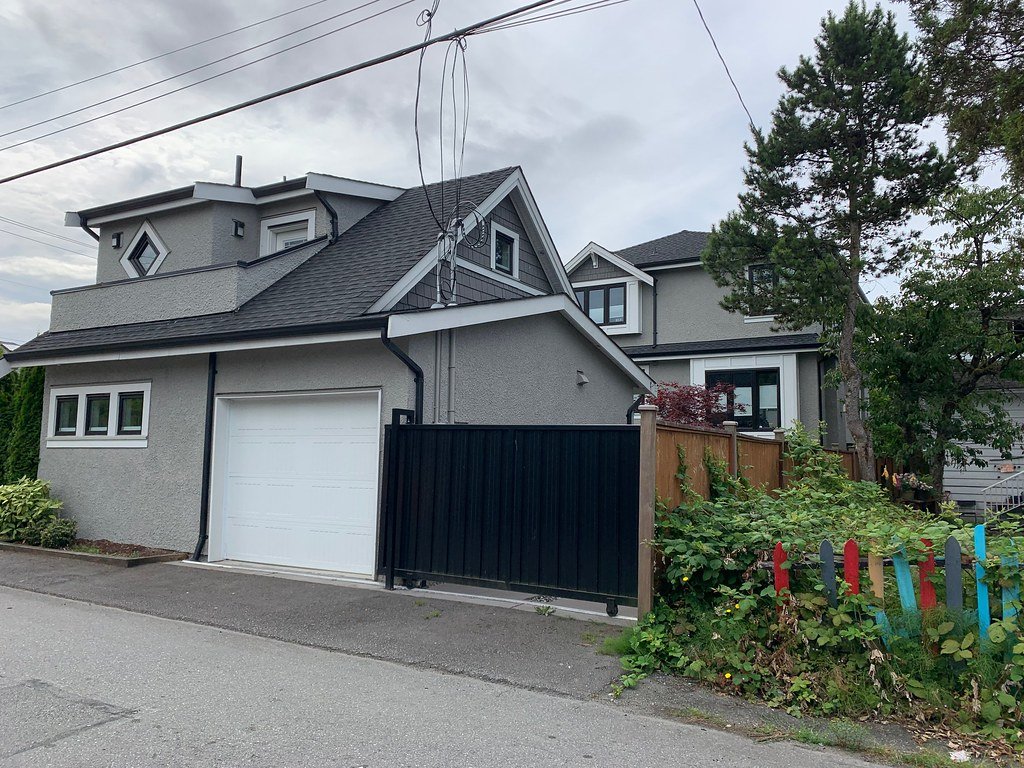 A detached accessory dwelling unit (DADU) — separate structure on a residential property requiring its own electrical service